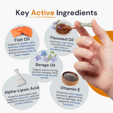 Load image into Gallery viewer, Omega 3 | Dog Omega 3 Multivitamin for Skin, Coat & Joint Health