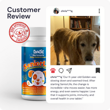 Load image into Gallery viewer, SeniorLife | 20-in-1 Complete Multivitamin & Hip + Joint Support for Senior Dogs