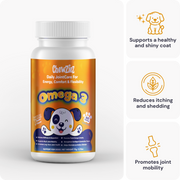 Omega 3 | Dog Omega 3 Multivitamin for Skin, Coat & Joint Health