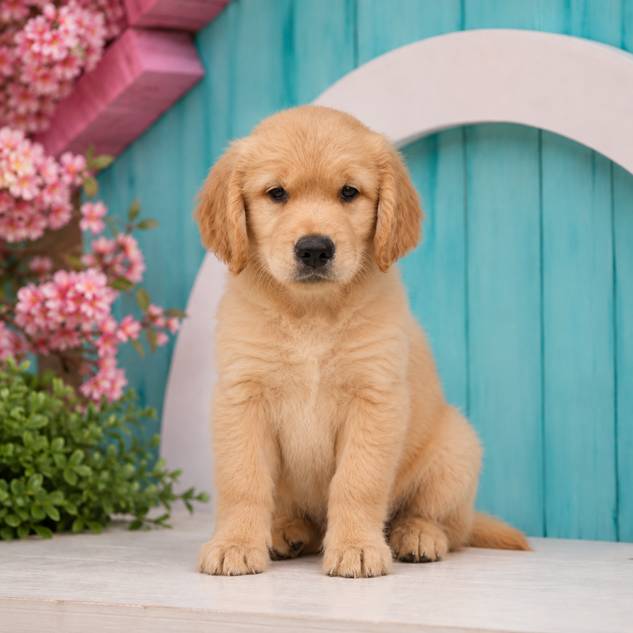Coby, Golden Retriever puppy for sale at World Famous Puppies