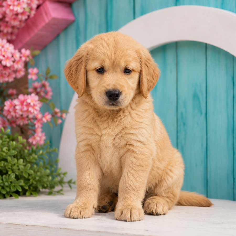 Matthew, Golden Retriever puppy for sale at World Famous Puppies