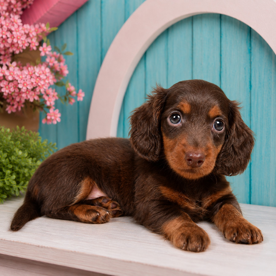 Cody, Miniature Dachshund puppy for sale at World Famous Puppies