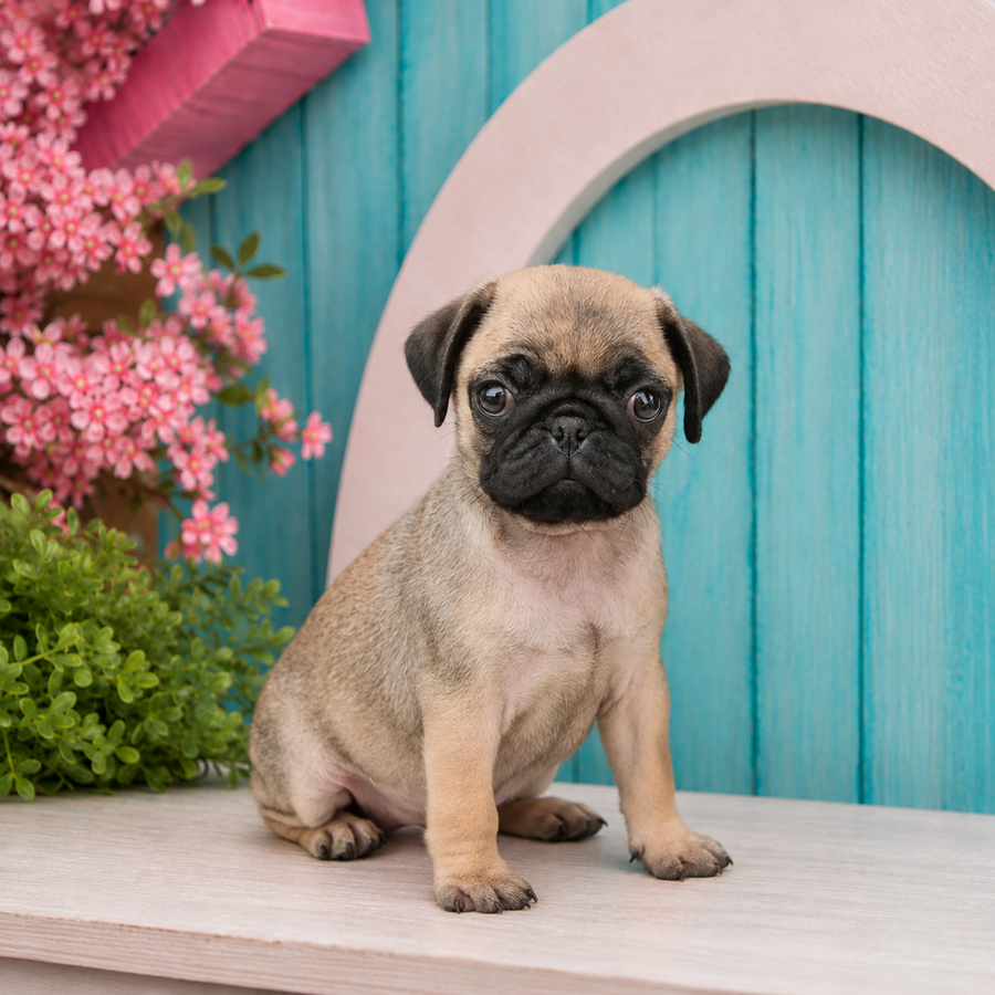 Roxanne, Pug puppy for sale at World Famous Puppies