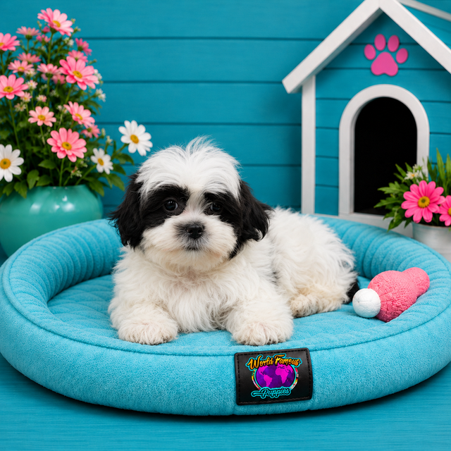 Teddy, Shih Tzu puppy for sale at World Famous Puppies