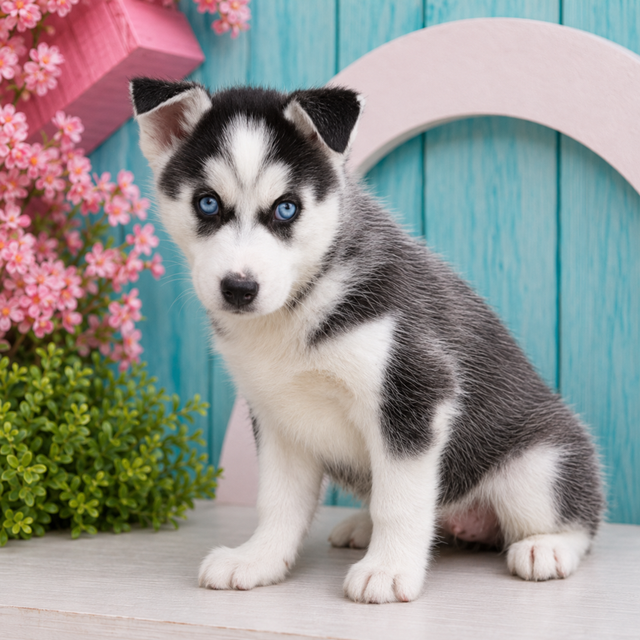 Gabby, Siberian Husky puppy for sale at World Famous Puppies