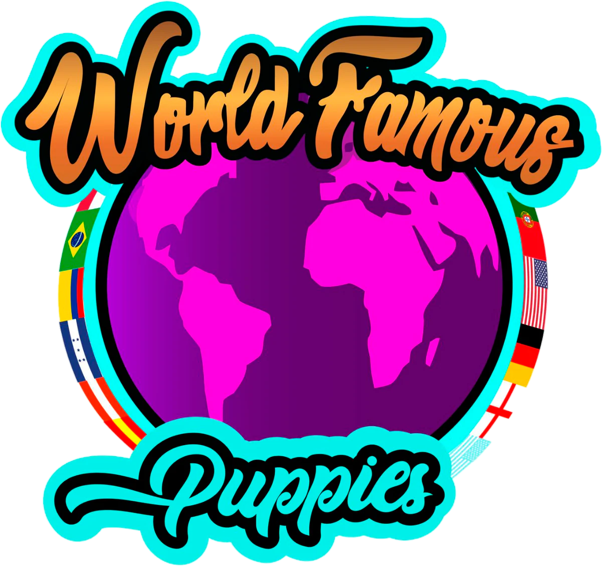 WorldFamousPuppies  logo